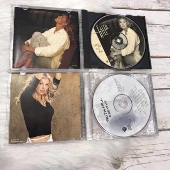 Faith Hill Breathe & Take Me As I Am - Audio CD By FAITH HILL - VERY GOOD - Picture 3 of 7